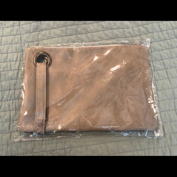 Handbags - Gray oversized clutch